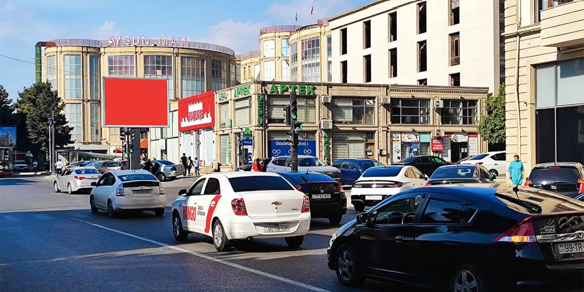 SL 025, Gənclik pr. Aygün Mall qarşısı)