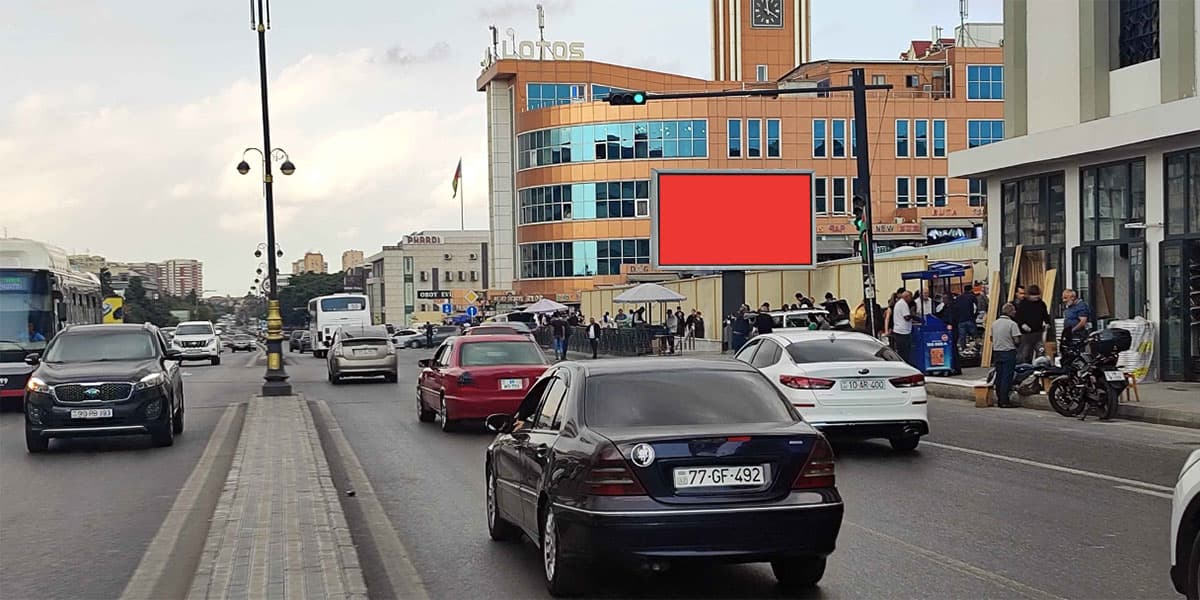 SL 050, Q.Qarayev pr. (8 km bazar qarşısı)
